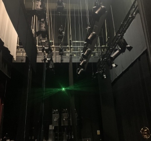 View of Stage Rig from side