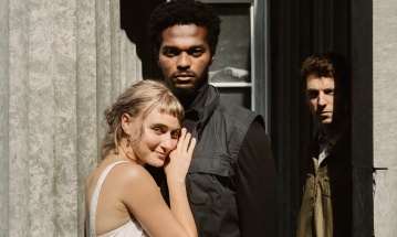 Othello Poster shot Keziah Keenan O Shea Desdemona Benjamin Lafayette Othello Dylan Kennedy Iago